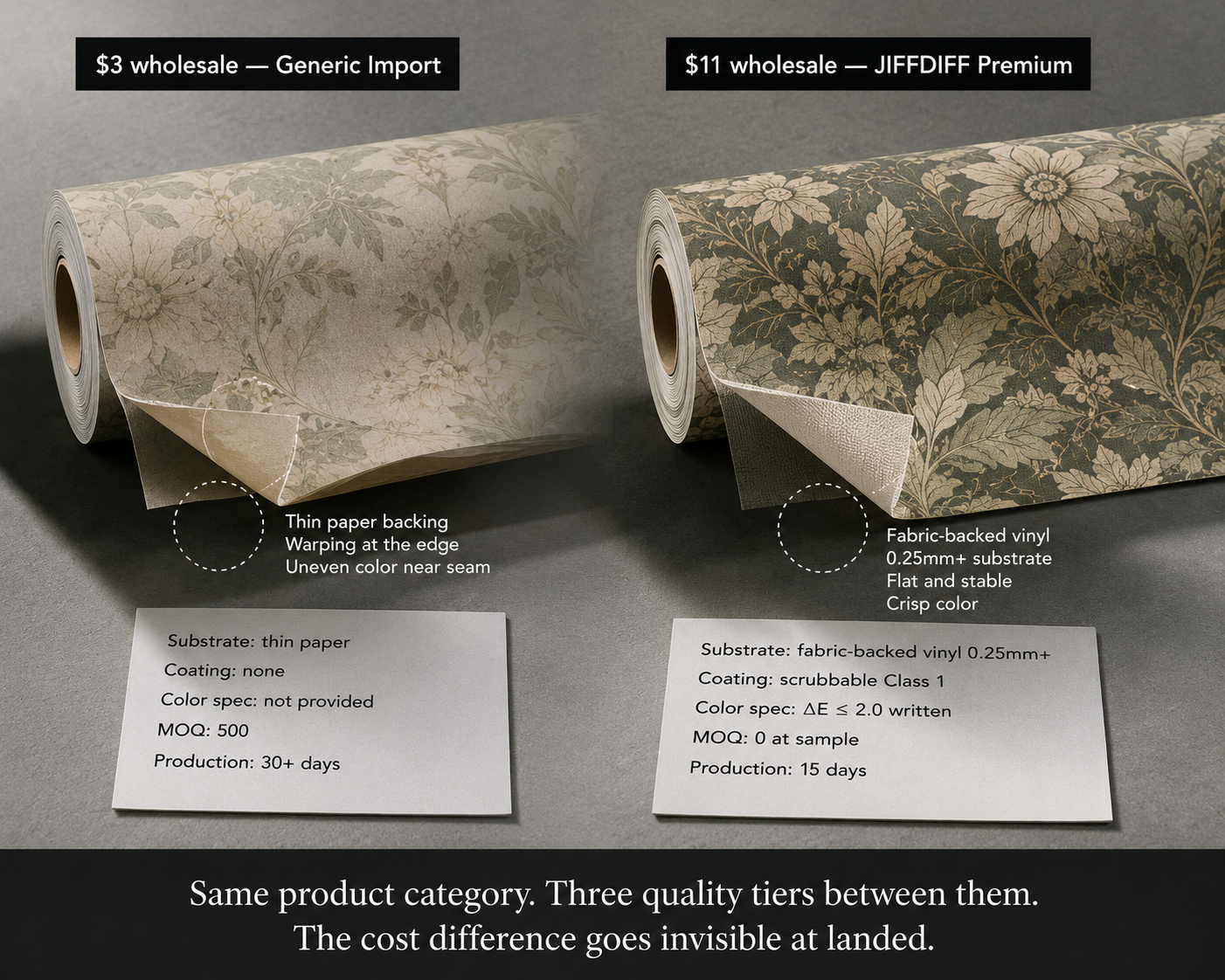 How Much Does Wholesale Peel and Stick Wallpaper Actually Cost in 2026? (Real Numbers)