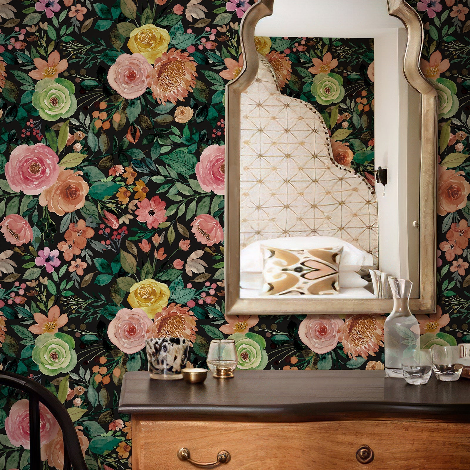 Vintage Floral Wallpaper