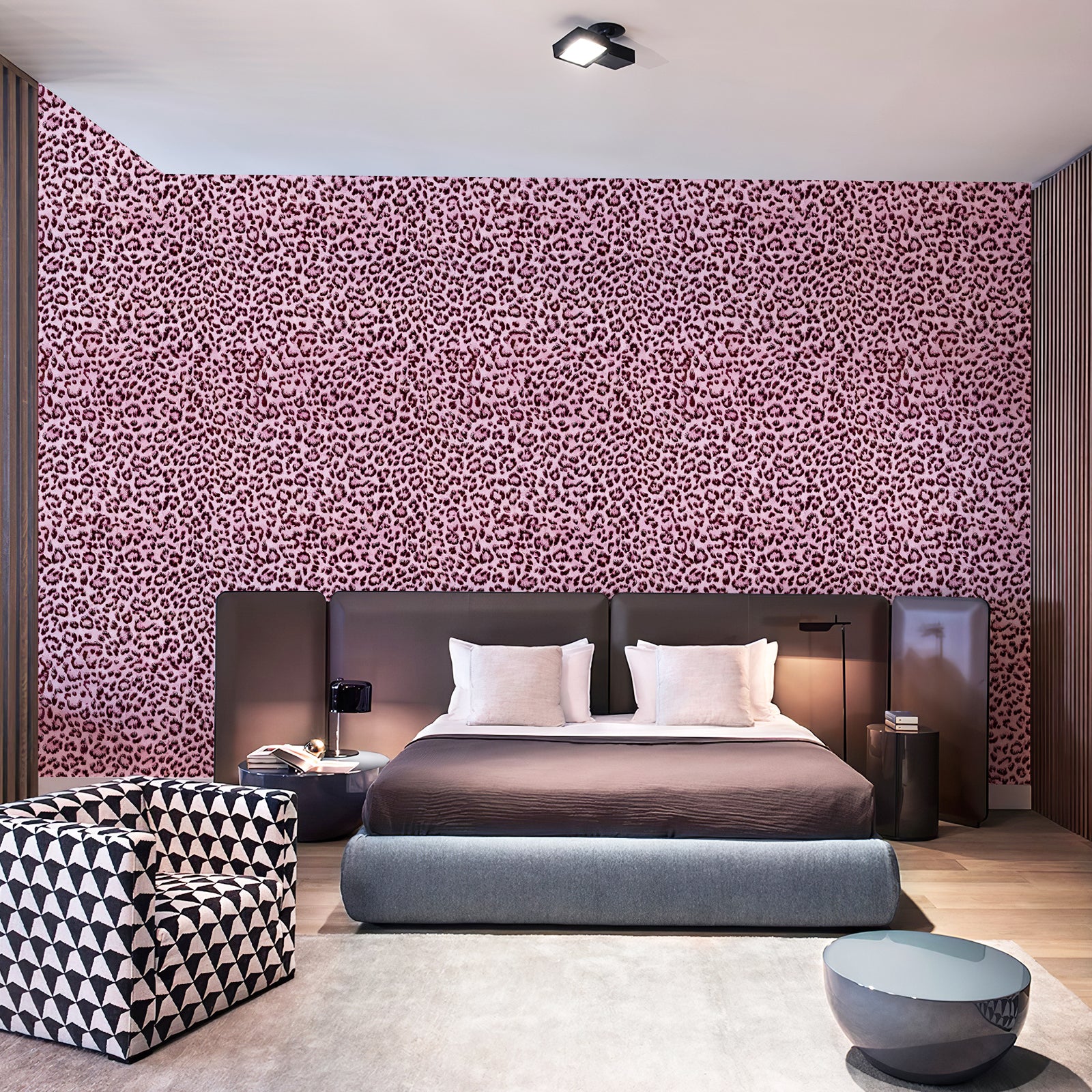 JIFFDIFF Leopard Print Peel and Stick Wallpaper