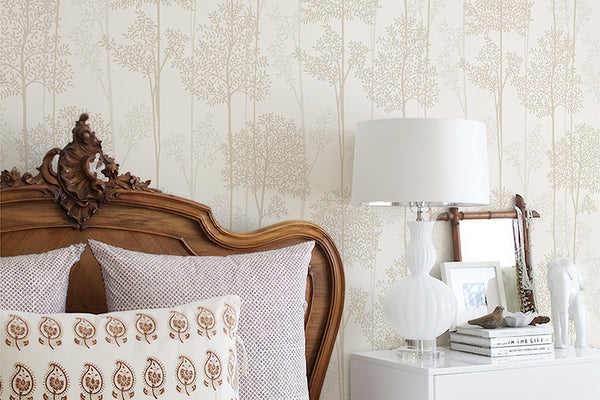Tree Farmhouse Removable Peel and Stick Wallpaper