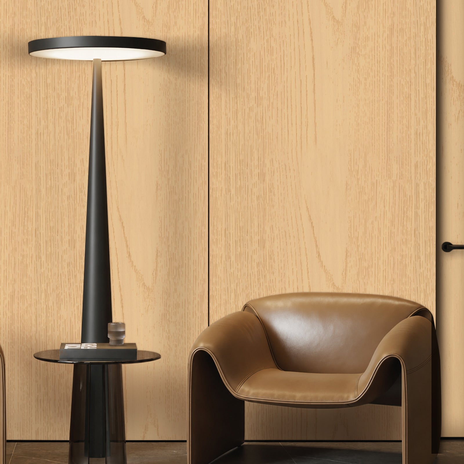 Muti-Color Wood Grain Peel and Stick Wallpaper