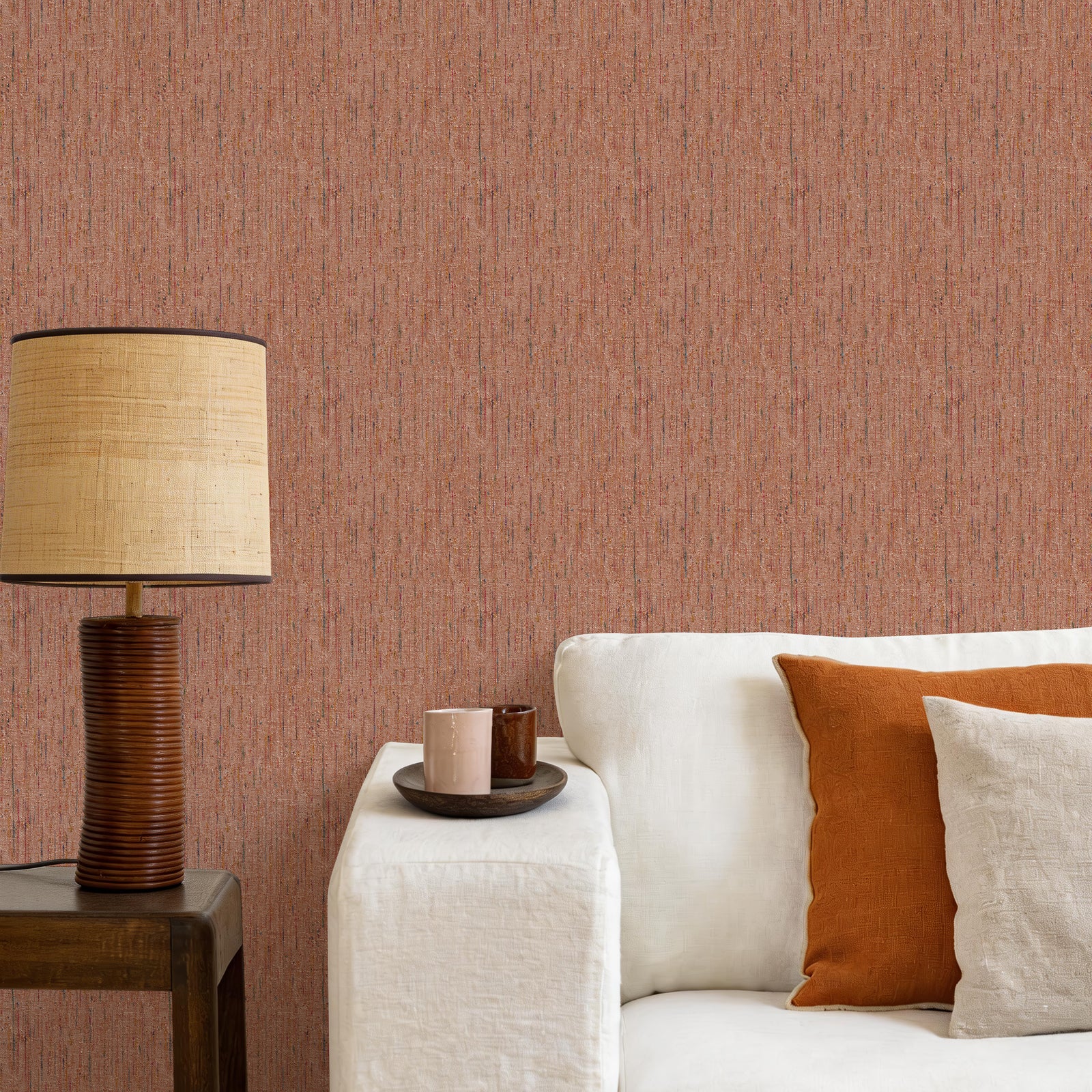Fabric texture Peel and Stick Wallpaper