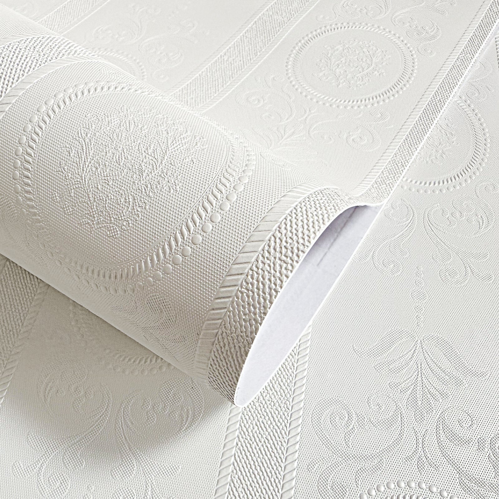 Muti-Color Rococo Peel and Stick Wallpaper