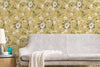 Vintage Chamomile Wildflowers Wallpaper