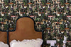 Boho Leaf Forest Mushroom Wallpaper
