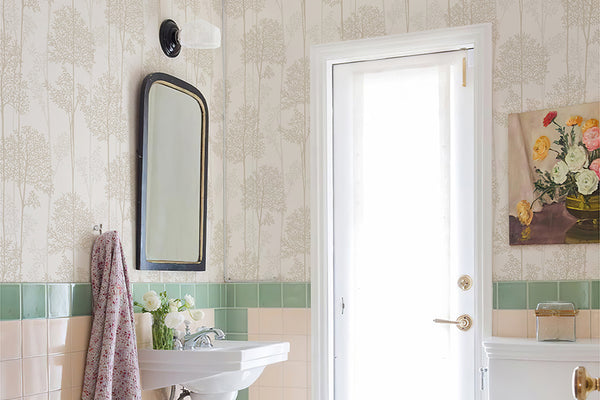 Tree Farmhouse Removable Peel and Stick Wallpaper