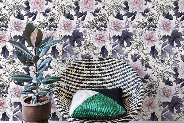 Watercolor Flower Wallpaper