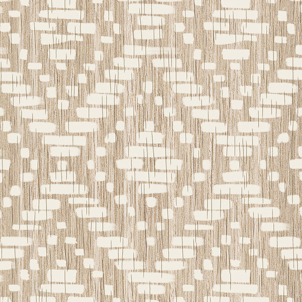 Geometric Cane Weave Inspired Wallpaper