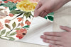 Multicolor Peony Nursery Wallpaper