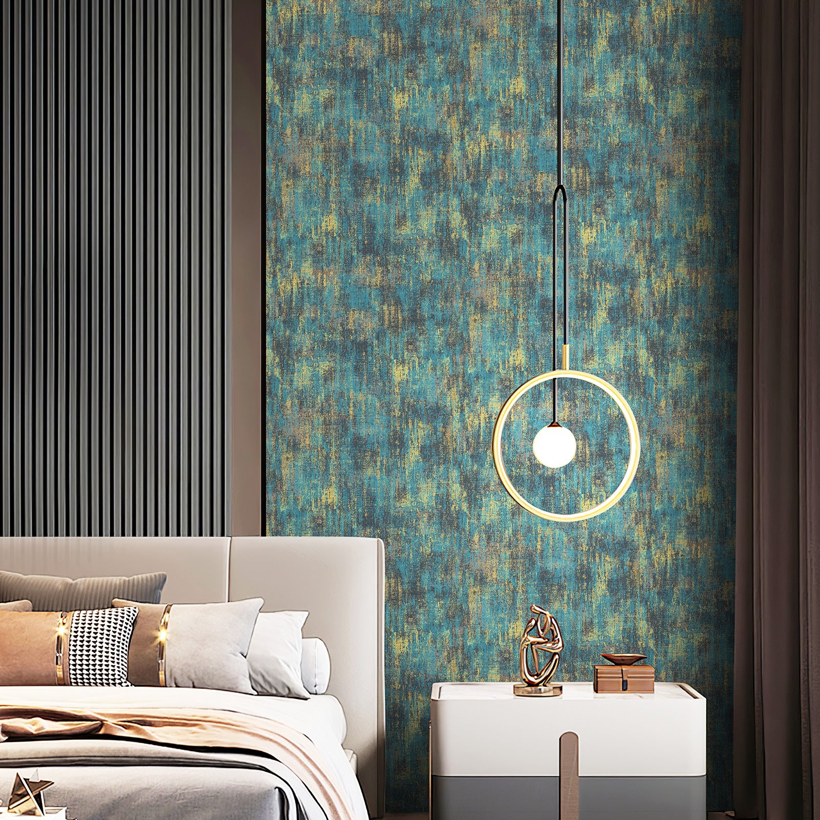 Industrial Style Peel and Stick Wallpaper