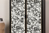 Black Rose Floral Wallpaper