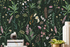 Green Cute Botanical Floral Wallpaper
