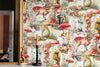 Forest Animal Mushroom Self Adhesive Wallpaper