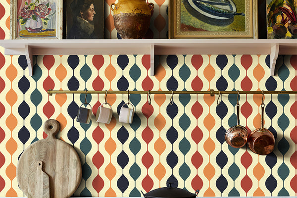 Modern Geometric Abstract Wallpaper