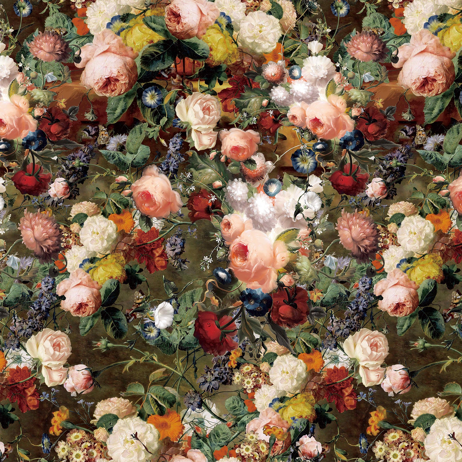 Blühende Blumen Rose Tapete