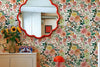 Multicolor Peony Nursery Wallpaper
