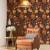 Boho Sun Floral Wallpaper