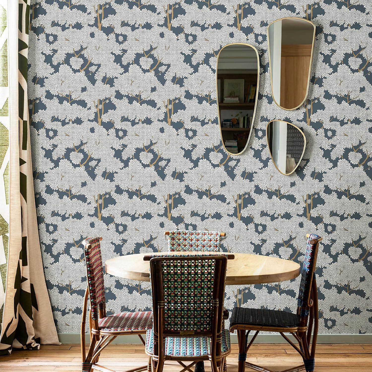 Tree Wallpaper — Peel-and-Stick Jungle Wallpaper & Forest Murals