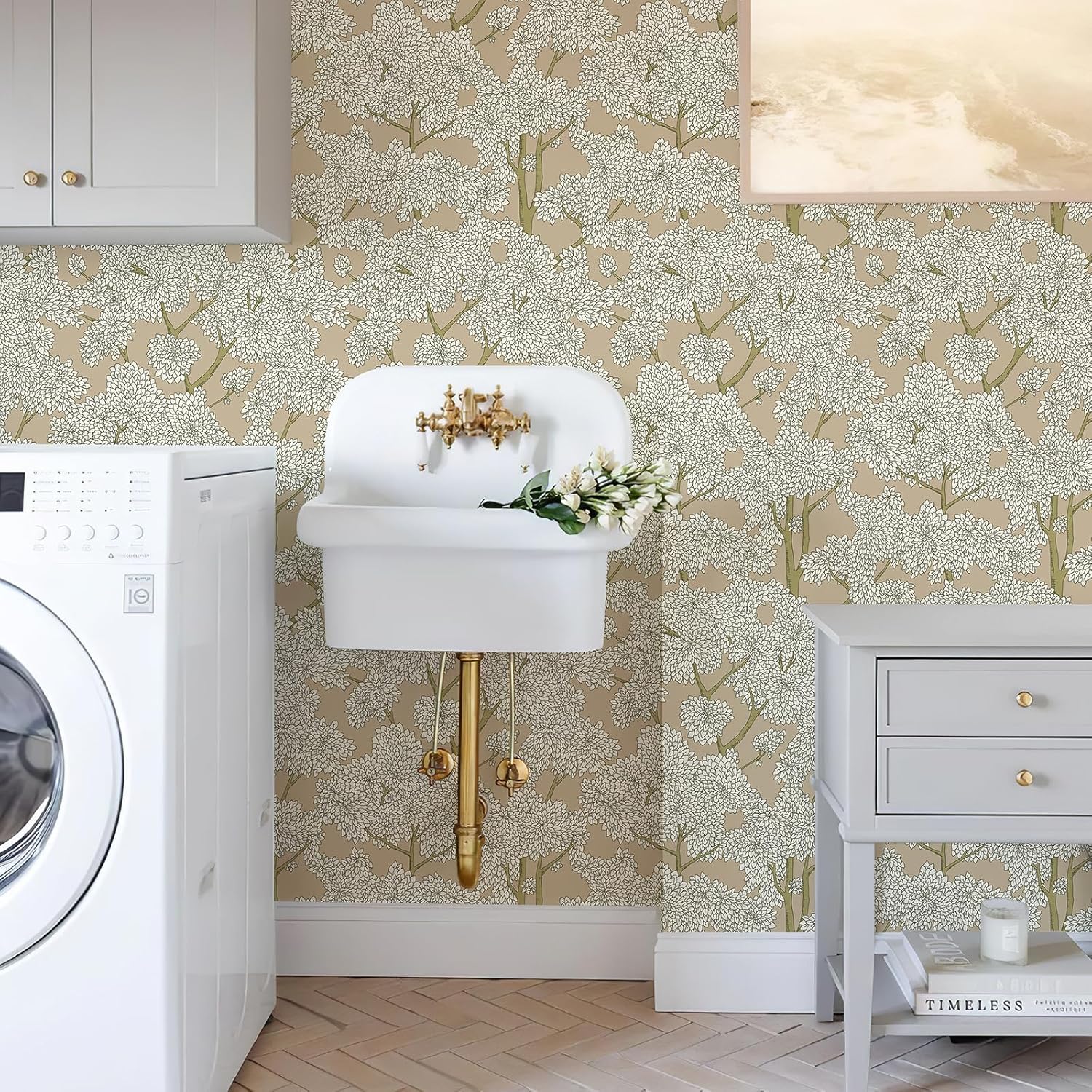 Tree Wallpaper — Peel-and-Stick Jungle Wallpaper & Forest Murals