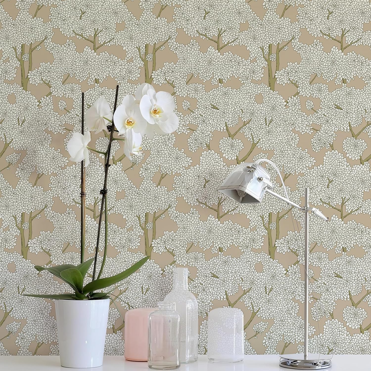 Tree Wallpaper — Peel-and-Stick Jungle Wallpaper & Forest Murals
