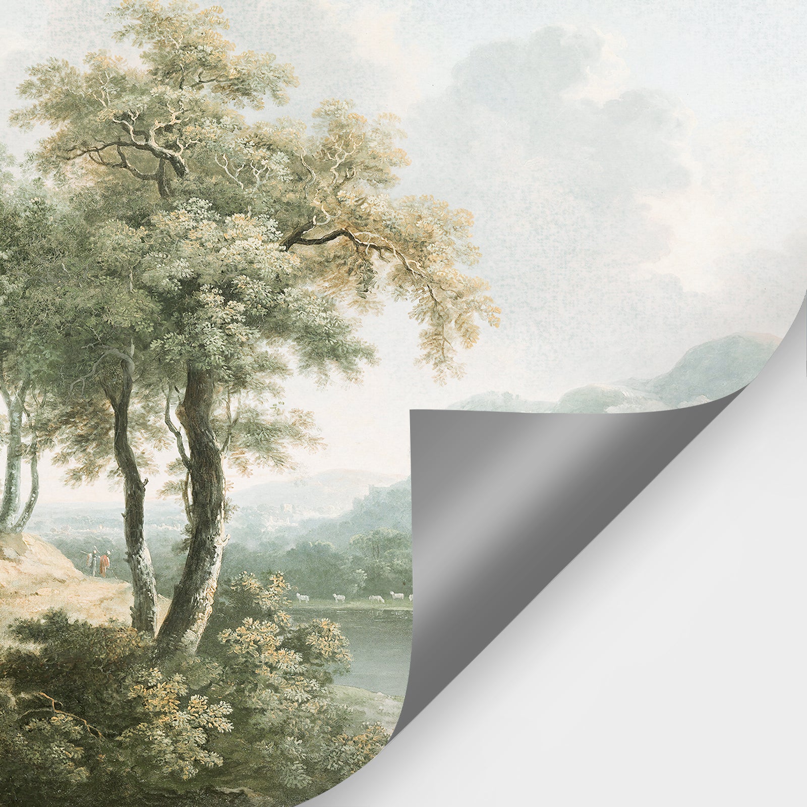 Vintage Nature Peel and Stick Wall Mural