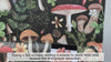Boho Leaf Forest Mushroom Wallpaper