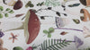 Boho Leaf Forest Mushroom Wallpaper