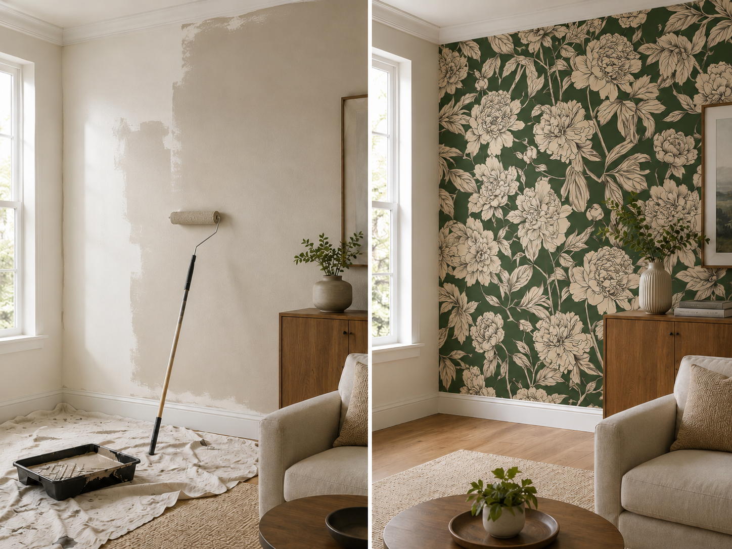Removable Wallpaper vs. Paint: Which Should Property Investors Choose for Rental Refreshes?