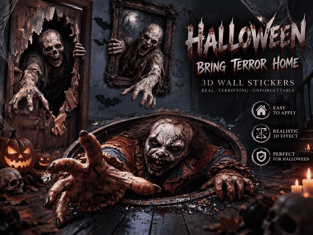 Halloween Wall Decorations 2026: Demon & Ghost Decals That Actually Scare