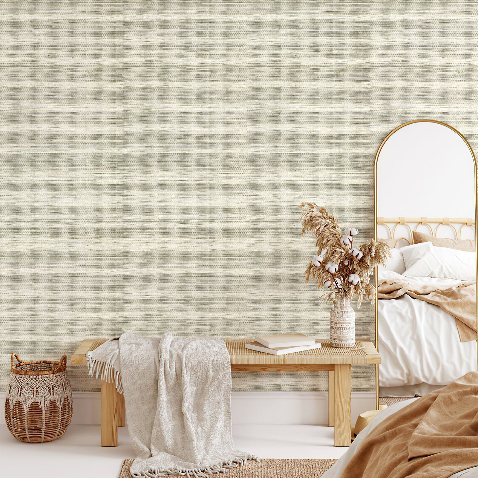 Grasscloth Wallpaper