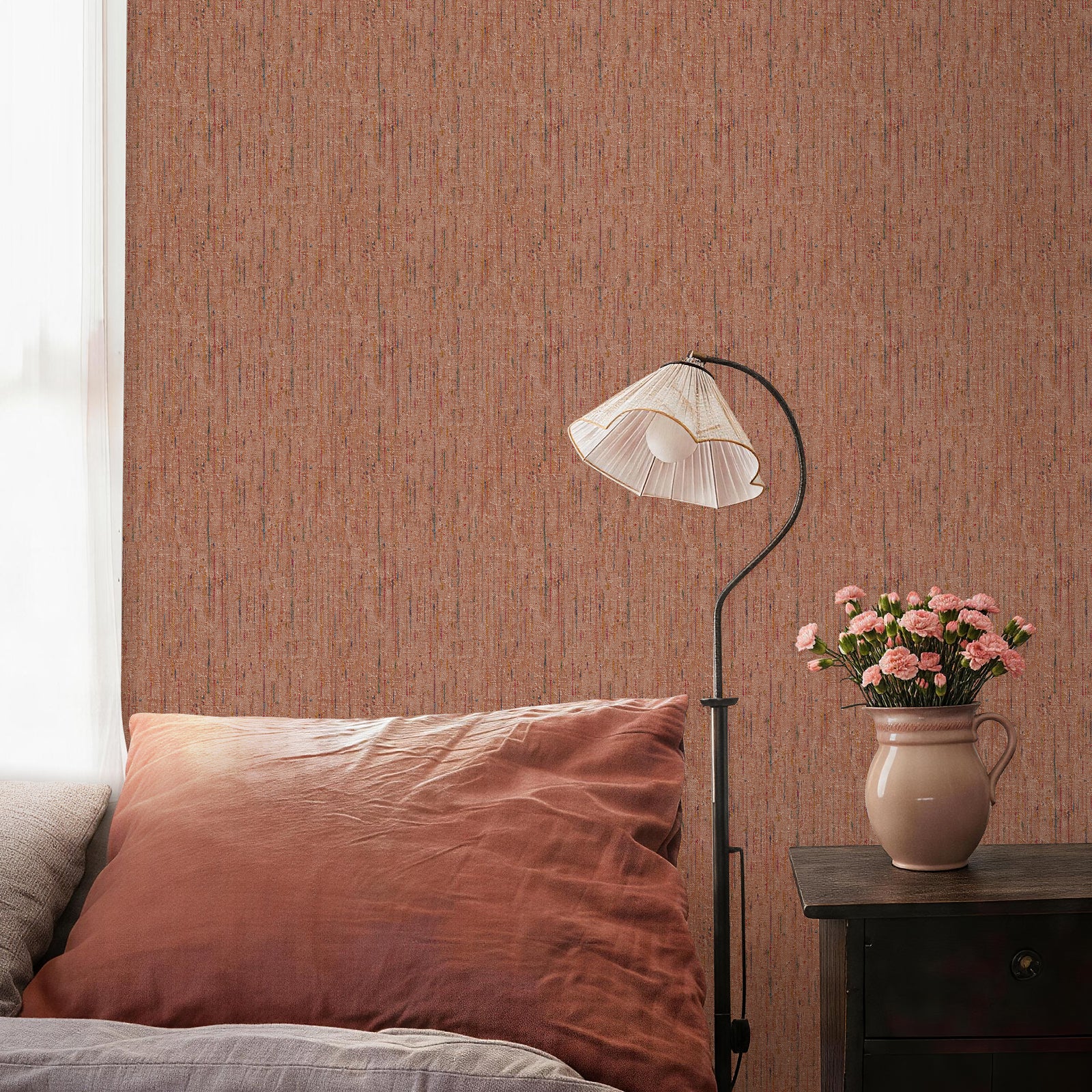 Fabric texture Peel and Stick Wallpaper