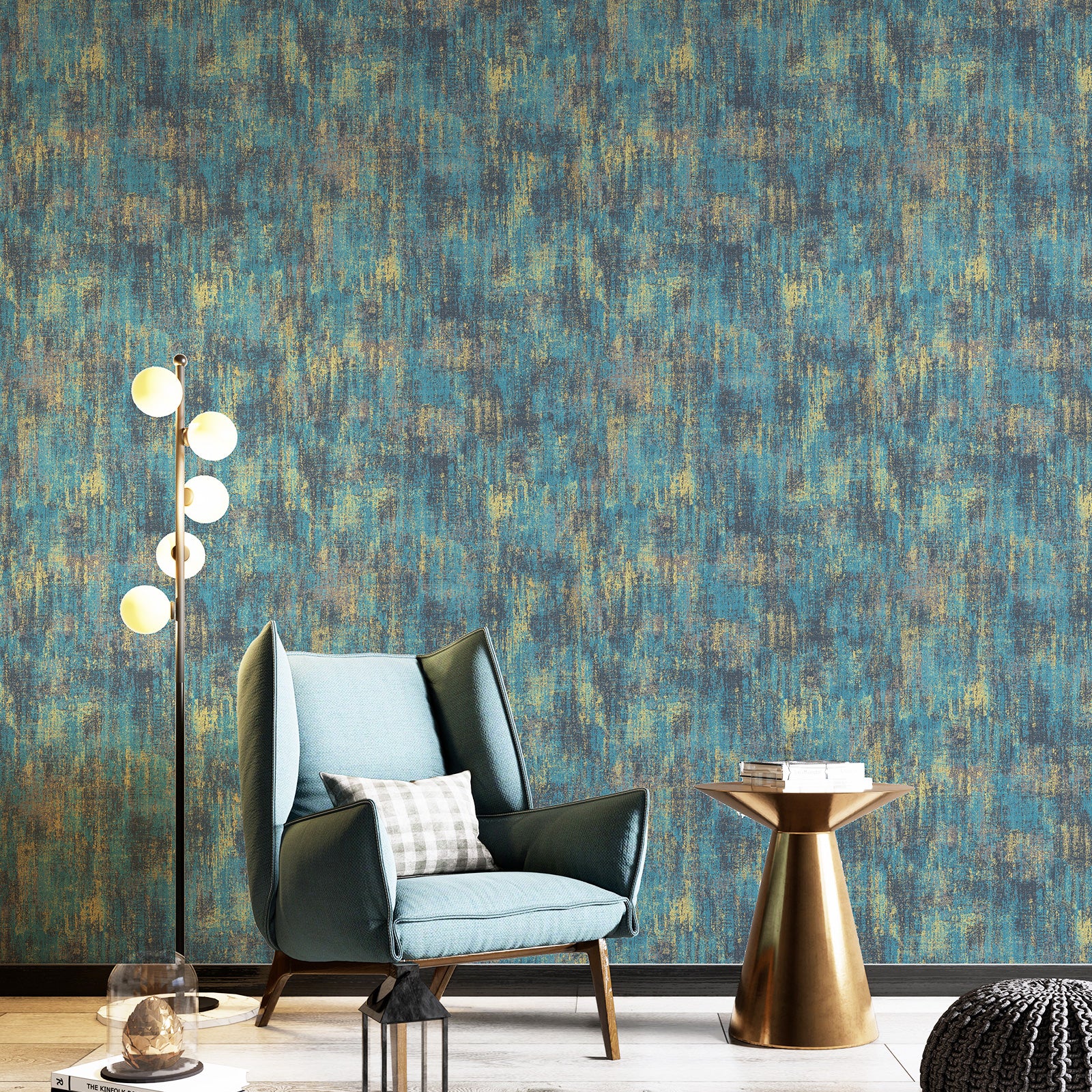 Industrial Style Peel and Stick Wallpaper