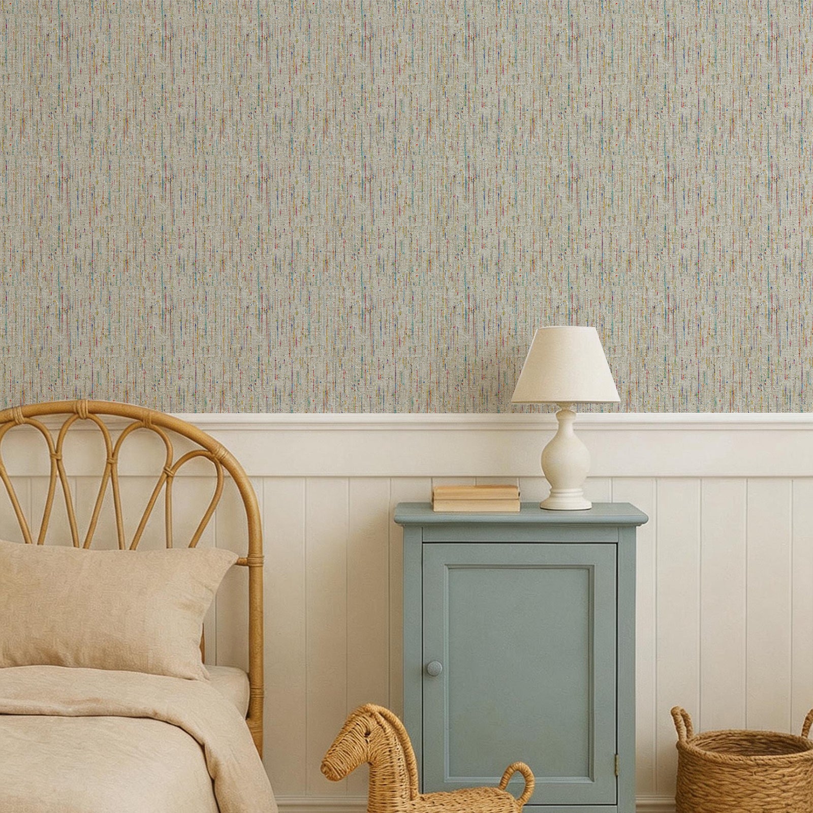 Fabric texture Peel and Stick Wallpaper