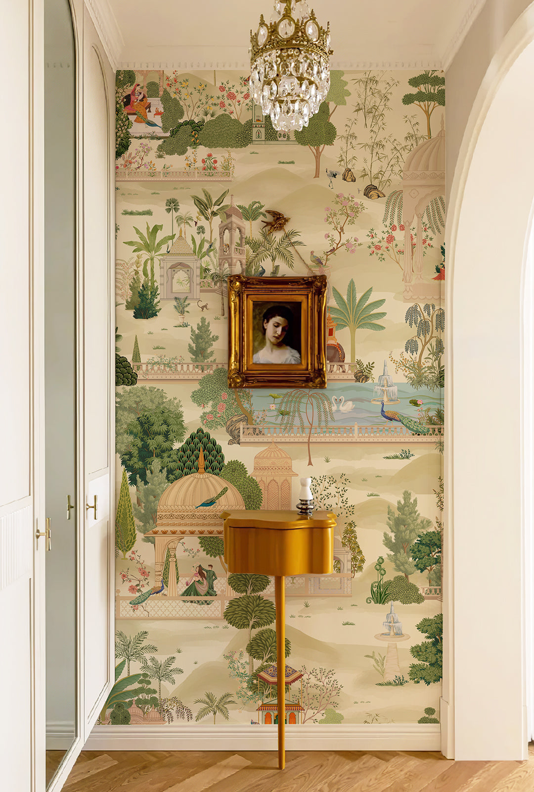 Green Forest Peel and Stick Wall Mural