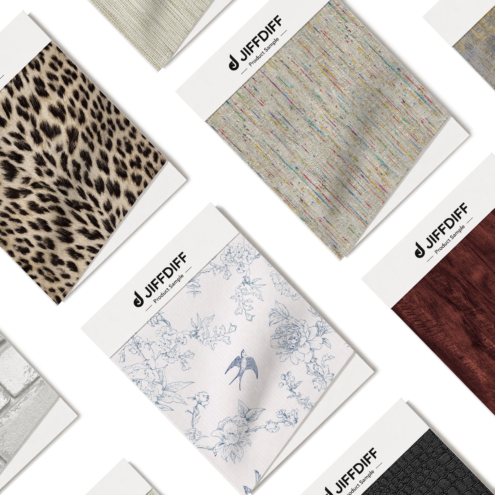 Multi-Style Wallpaper and Mural Sample Kit for Home DIY Decor(Pre-order, delivery in 20 days)