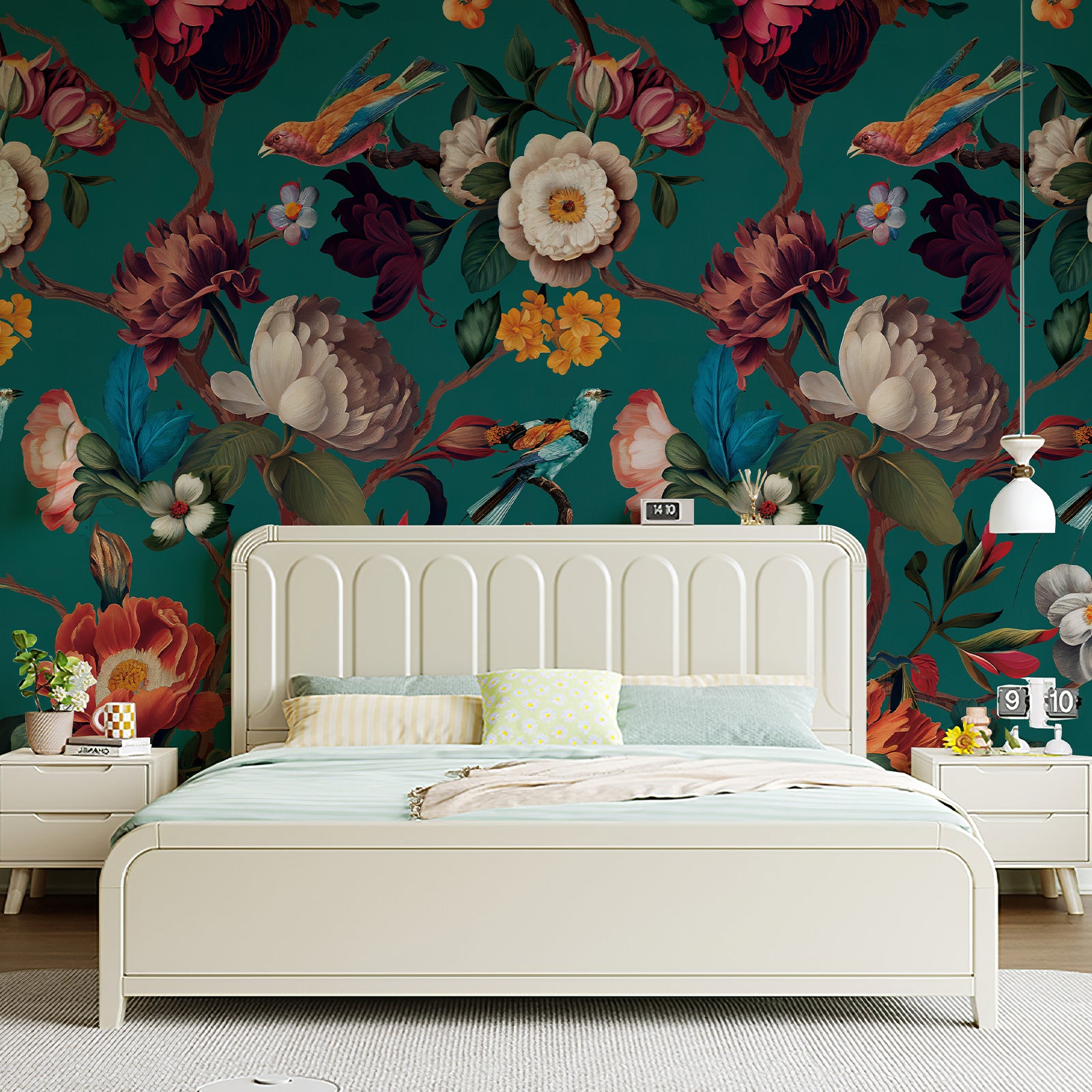 Floral Branches Peel and Stick Wall Mural