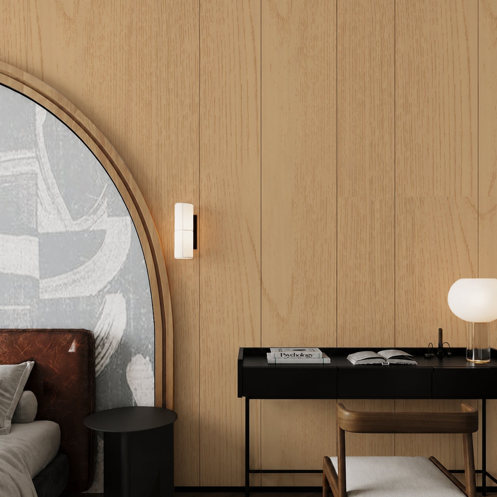 Muti-Color Wood Grain Peel and Stick Wallpaper