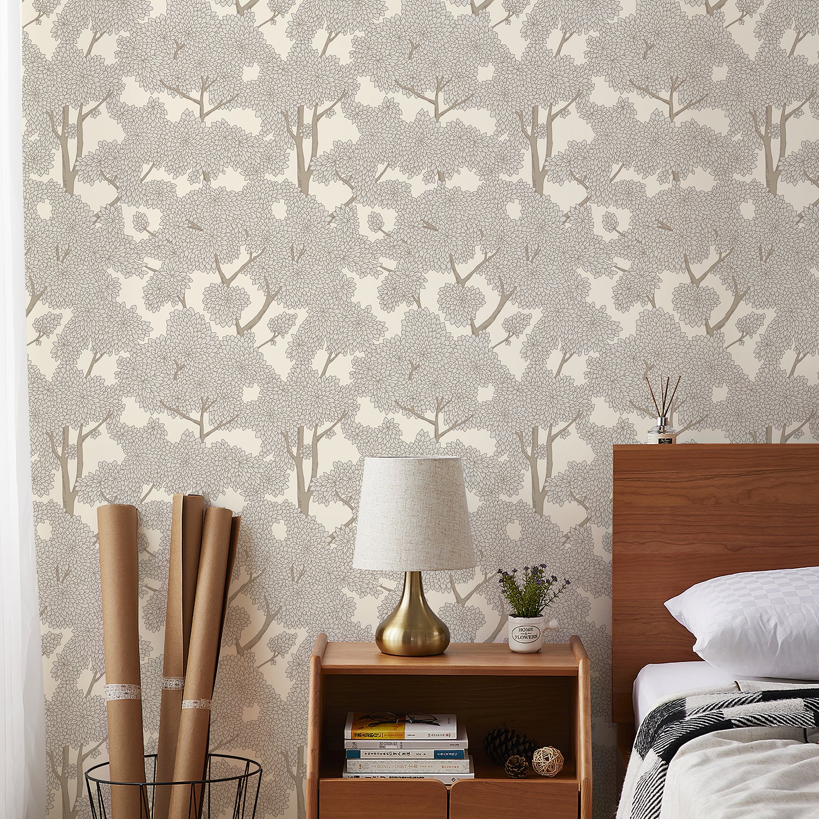 Whispering Leaves Wallpaper