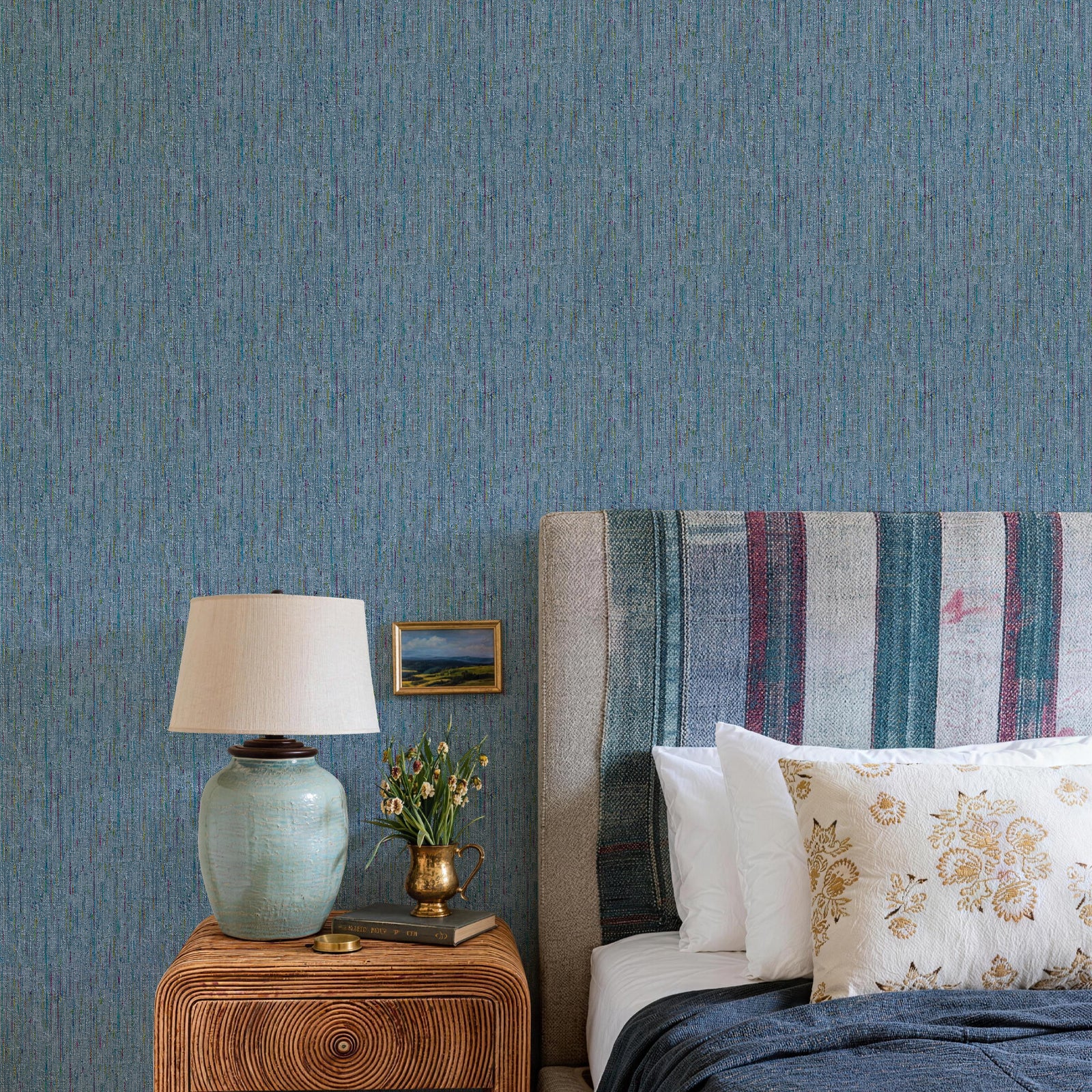 Fabric texture Peel and Stick Wallpaper