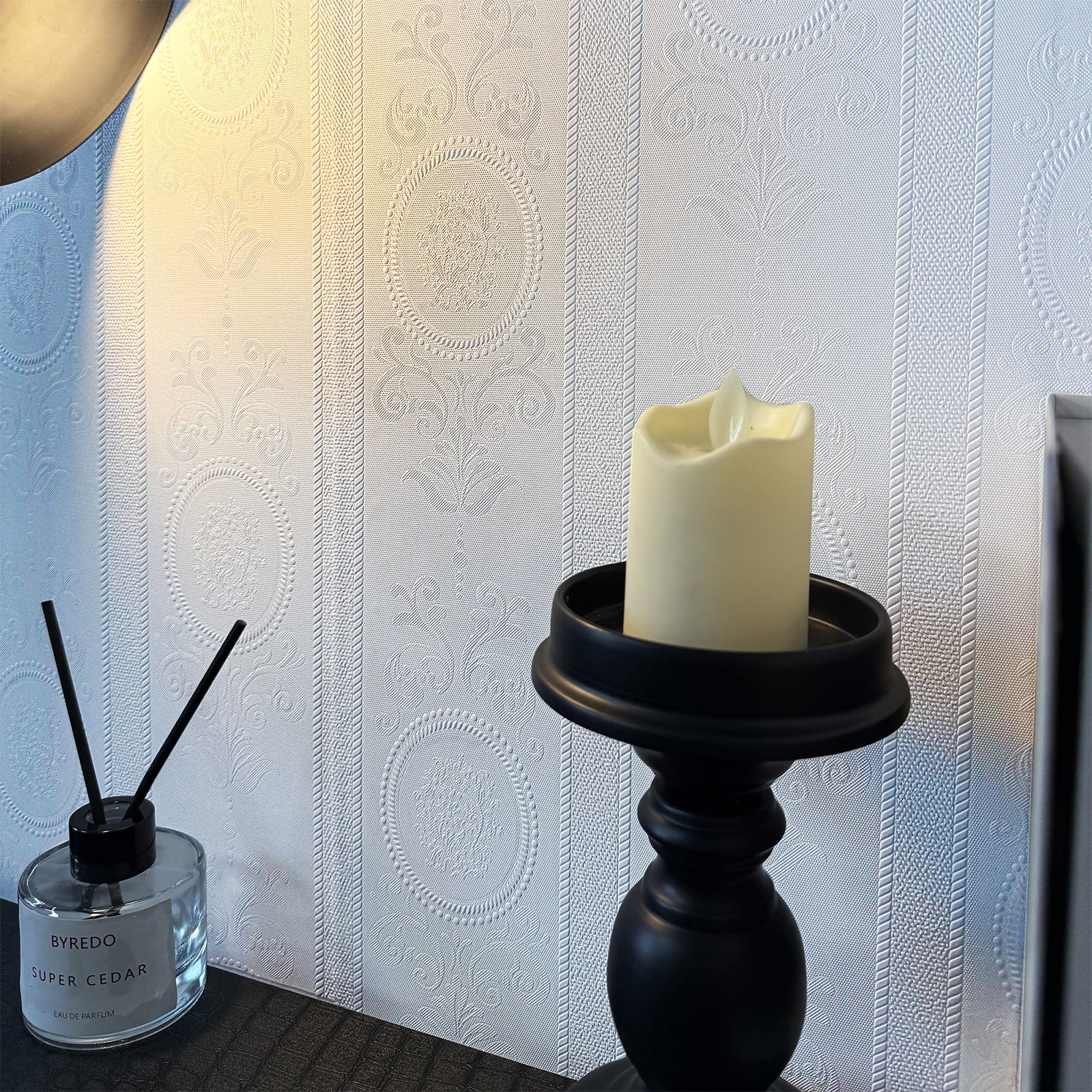 Muti-Color Rococo Peel and Stick Wallpaper
