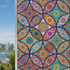 Multicolor Stained Glass Window Film