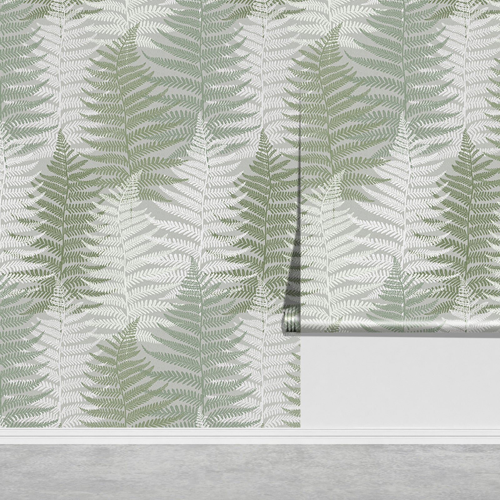 Fern Leaf Botanical Peel and Stick Wallpaper