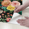 Multicolor Peony Spring Garden Peel and Stick Nursery Wallpaper