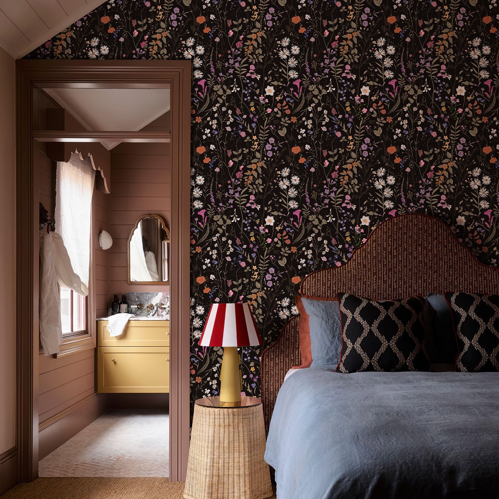 Wildflower Botanical Peel and Stick Wallpaper