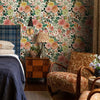 Multicolor Peony Spring Garden Peel and Stick Nursery Wallpaper