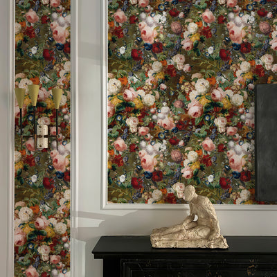 Blühende Blumen Rose Tapete