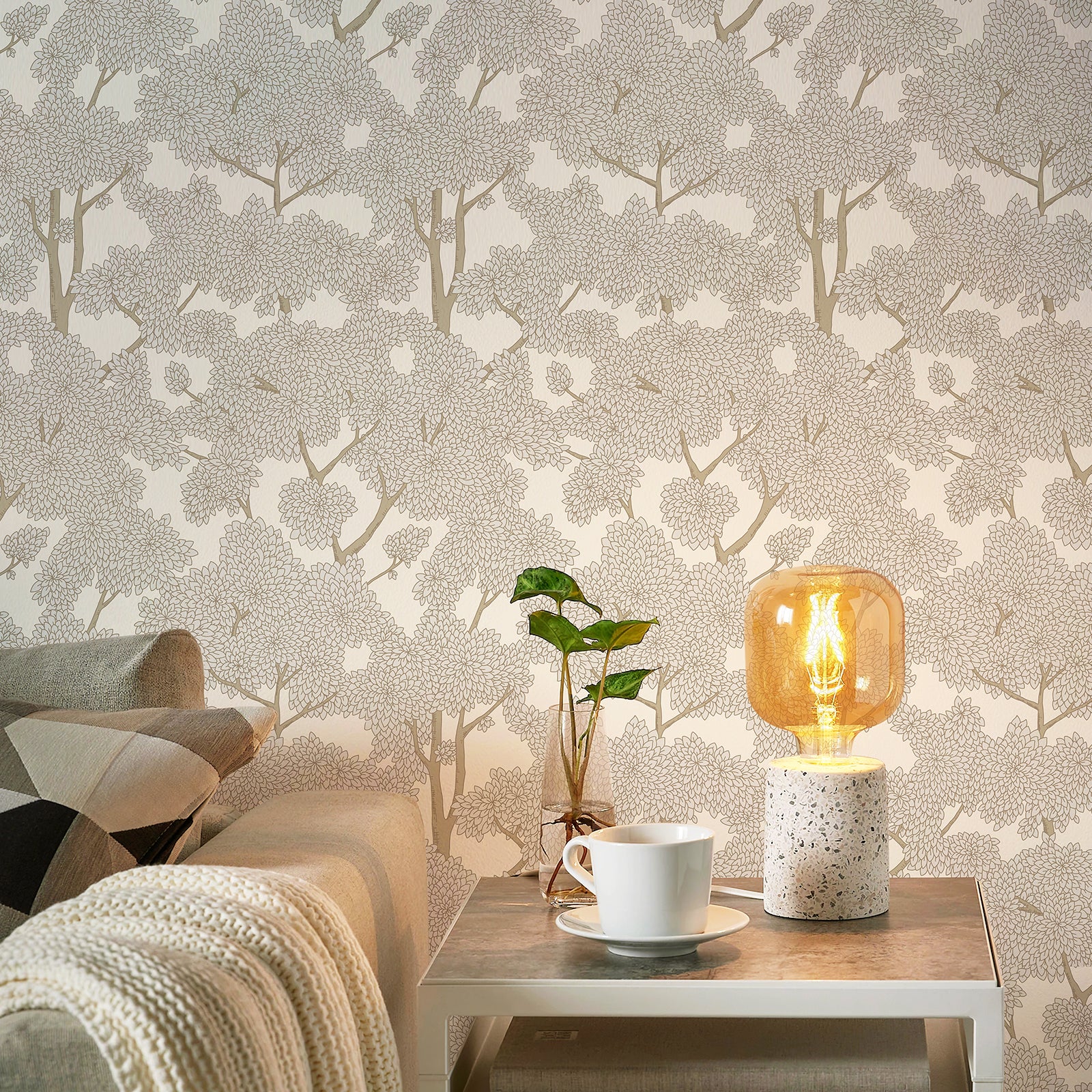 Whispering Leaves Wallpaper