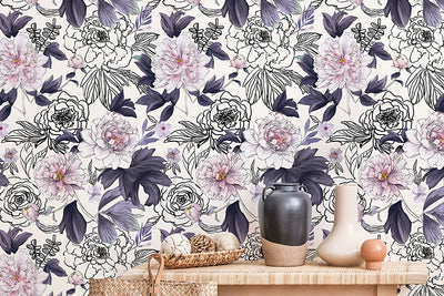 Watercolor Flower Wallpaper