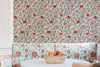 Pink Pomegranate Peel and Stick Wallpaper