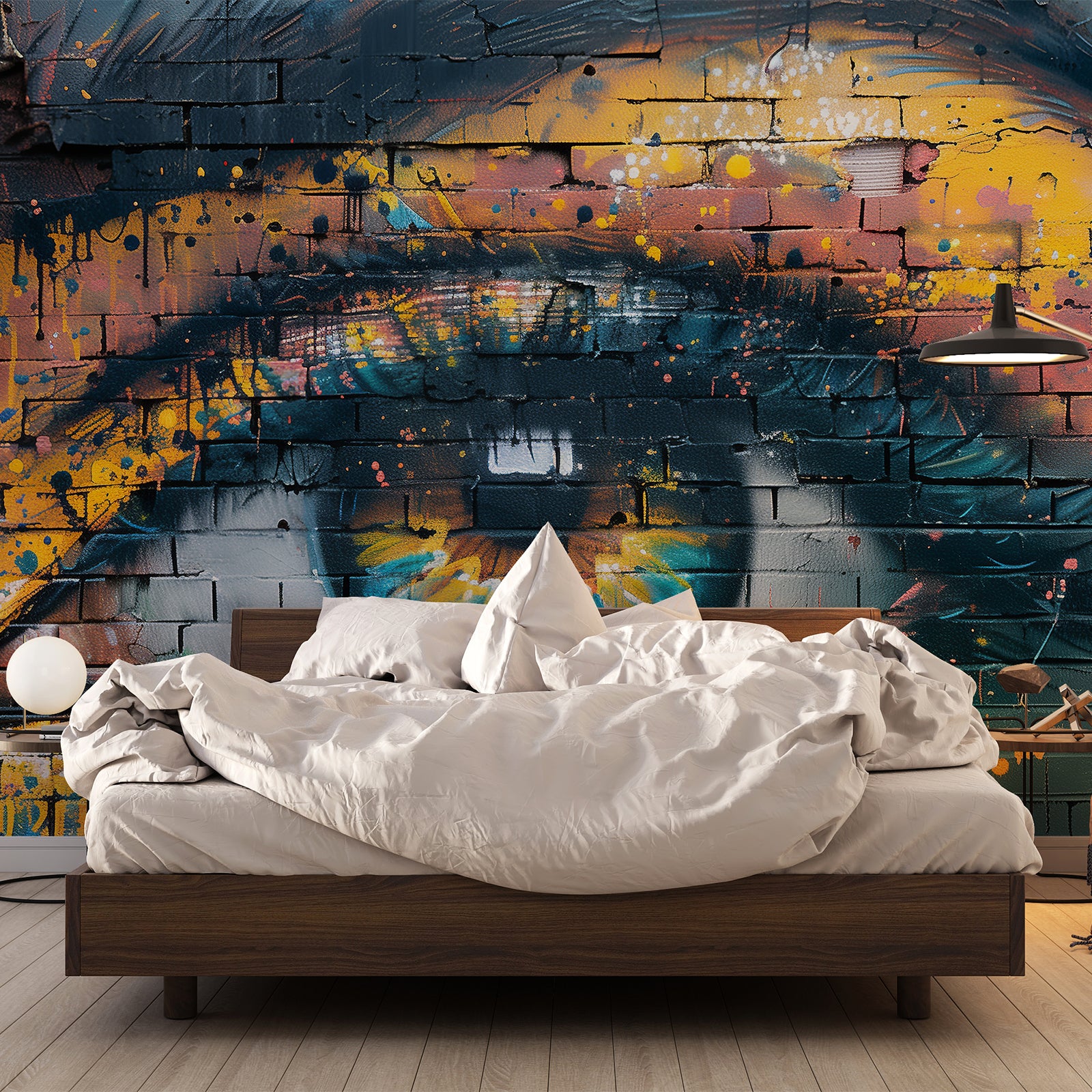 Abstract Eye Peel and Stick Wall Mural